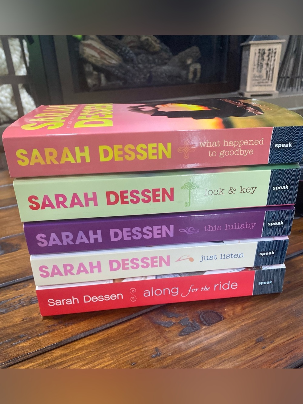 Sarah Dessen Paperback Book Set -l